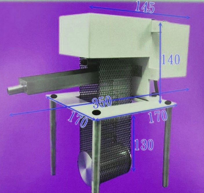 Skimmer per olio a nastro