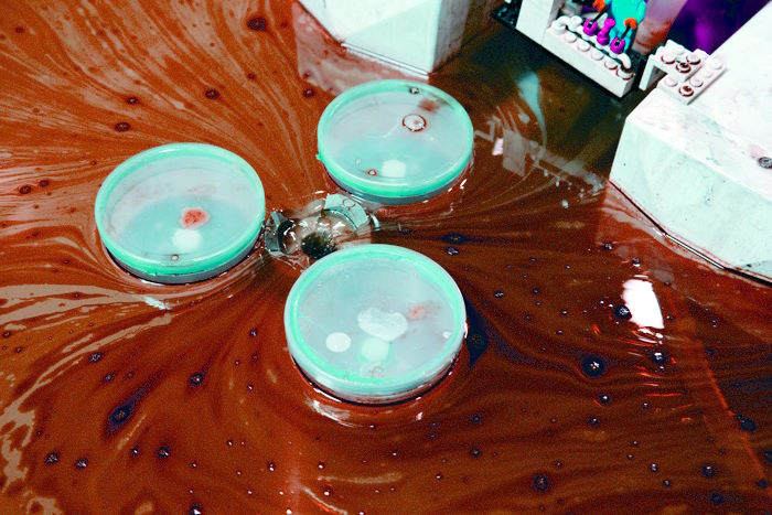 Skimmer de desbordamiento flotante