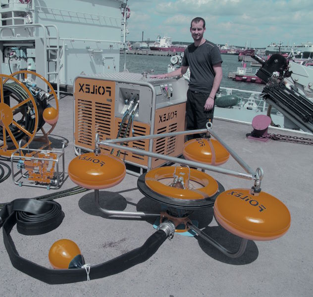 اویل اسکیمر شناور سرریز